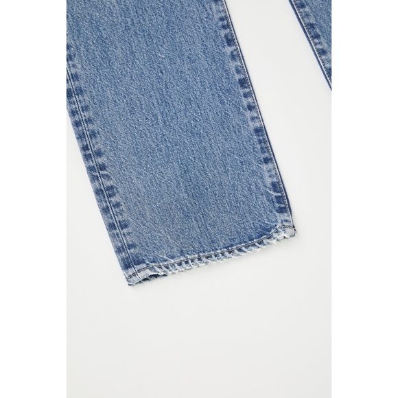 NWT ✨MOUSSY✨ Plymouth Straight Leg Jean in 110 Blue Sz 24 - Picture 15 of 16